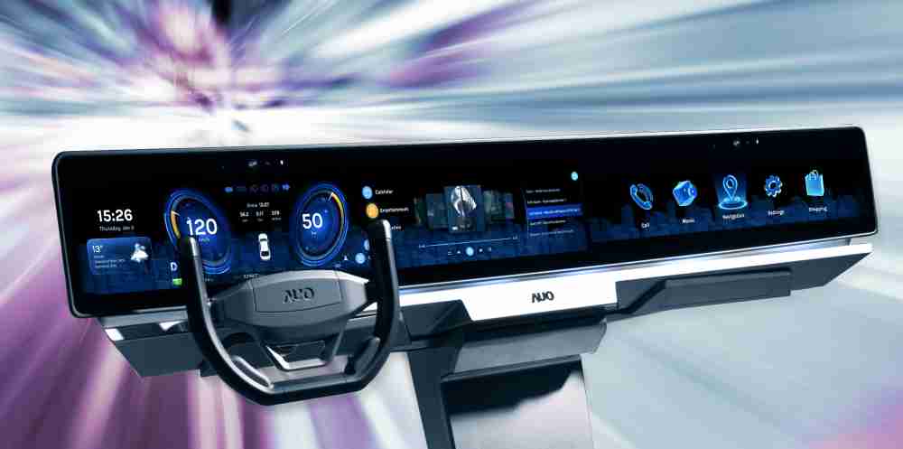 尊龙集团开拓前瞻显示技术创新应用，，，结合优异整合设计能力，，，，开发智能车载FIDM Plus一体化显示方案，，，，让驾驶操作与车内娱乐体验再进化